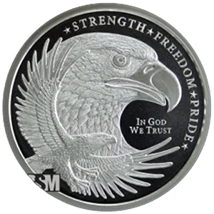 1 oz Golden State Mint Silver Eagle