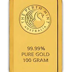 100 gram PERTH MINT BAR
