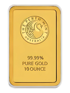 10 oz PERTH MINT BAR