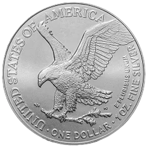 1 oz American Eagle Type 2