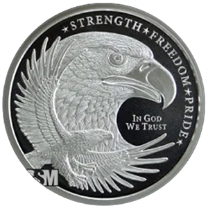 1 oz Golden State Mint Silver Eagle