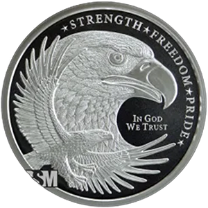 5 oz Golden State Mint Silver Eagle